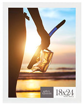 Load image into Gallery viewer, Gallery Solutions Large Flat Wall Photo Poster Frame, 18" x 24", White,16FW2226
