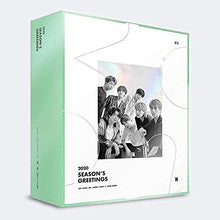 Load image into Gallery viewer, K-POP BTS - 2020 Season's Greetings incl. DVD, Desk Calendar, Ring Diary, ID Photo Set, Mini Poster Set, Photo Lenticular, Greeting Message Card Set, Sticker Set, Extra Photocards Set
