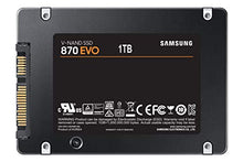 Load image into Gallery viewer, Samsung 870 EVO SATA III SSD 1TB 2.5” Internal Solid State Hard Drive, Upgrade PC or Laptop Memory and Storage for IT Pros, Creators, Everyday Users, MZ-77E1T0B/AM
