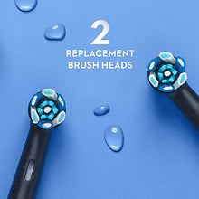 Load image into Gallery viewer, Oral-B iO Ultimate Clean Replacement Brush Heads, Black, 2 Count
