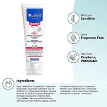 Load image into Gallery viewer, Mustela Baby Soothing Moisturizing Cream - Face Moisturizer for Very Sensitive Skin - with Natural Avocado &amp; Schizandra Berry - Fragrance-Free - 1.35 fl. Oz
