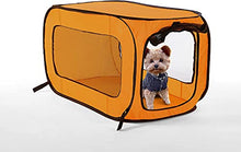 Load image into Gallery viewer, Beatrice Home Fashions Pop Up Portable Pet Kennel, Orange
