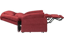 Load image into Gallery viewer, NM-101 Windermere Mega Motion Ultimate Power Lift Recliner Infinite Position Lay Flat and Zero Gravity Recliner. Duo Motors. Control Foot Rest &amp; Back Separately. Ext Length. 77"(Burgungy)
