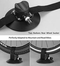 Load image into Gallery viewer, ROCKBROS Rooftop Bike Rack Sucker Quick Release Upright Bike Carrier for Car 1 Bike Black
