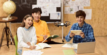 Load image into Gallery viewer, Ryze Tech Tello - Mini Drone Quadcopter UAV for Kids Beginners 5MP Camera HD720 Video 13min Flight Time Education Scratch Programming Toy Selfies, powered by DJI, White
