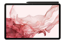 Load image into Gallery viewer, Samsung Galaxy Tab S8 Android Tablet, 11” LCD Screen, 128GB Storage, Qualcomm Snapdragon, S Pen Included, All-Day Battery Ultra Wide Camera, DeX Productivity, Pink Gold
