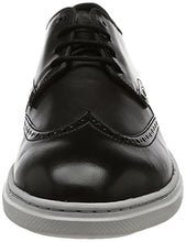 Load image into Gallery viewer, Clarks Men's Dennet Wing Oxford, Black Leather, 8
