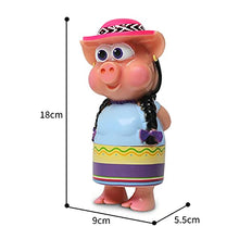 Load image into Gallery viewer, La Granja De Zenon Farm Toys Chancha Stuffed PVC Animal Plush Pig Toys 8" Interactive Musical Doll Gift for Toddlers
