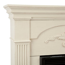 Load image into Gallery viewer, SEI Furniture Sicilian Harvest Traditional Style Electric Fireplace, Ivory
