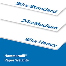 Load image into Gallery viewer, Hammermill Printer Paper, 20 Lb Copy Paper, 11 x 17 - 1 Ream (500 Sheets) - 92 Bright, Made in the USA

