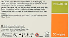 Load image into Gallery viewer, Smith &amp; Nephew - 420400 Skin-Prep Protection Dressing Wipes - 50 Count Box
