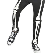 Load image into Gallery viewer, amscan Glow in The Dark X-Ray Skeleton Costume Medium (8-10)- 3 pcs., Multicolored
