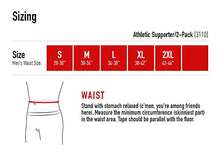 Load image into Gallery viewer, McDavid 3110 Classic Two Pack Athletic Supporter, Black, Large
