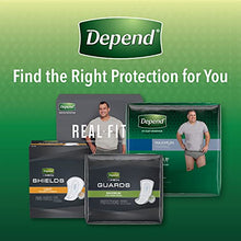 Load image into Gallery viewer, Depend Fit-Flex Adult Incontinence Underwear for Men, Disposable, Maximum Absorbency, Grey, X-Large, 68 Count
