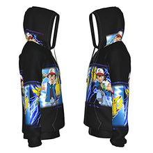Load image into Gallery viewer, 3d Digital All Over Print Ash Zip Up Hoodie Casual Pullover Hooded Jacket Sweatshirts For Boys/Girls/Teenage 18-20 Years
