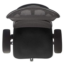 Load image into Gallery viewer, WorkPro 12000 Series Ergonomic Mesh/Fabric Mid-Back Manager's Chair, Black/Chrome
