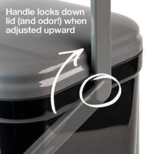 Load image into Gallery viewer, PetFusion Portable Outdoor Pet Waste Disposal. Innovative Dog Waste Station with Locking Handle, Universal Dog Poop Bag Holder, Complimentary Deodorizer &amp; 5 Waste Bags Incl. 12 Month Warranty
