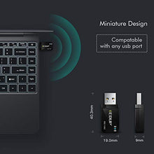 Load image into Gallery viewer, 1300Mbps USB 3.0 Wireless WiFi Adapter for PC, USB Wi-Fi Dongle AC Mini Network Adapters 802.11ac 2.4GHz/5GHz Built-in Antenna for Windows 10/7/8/8.1/XP Mac OS 10.6-10.15

