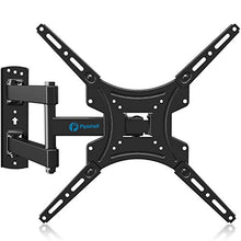 Load image into Gallery viewer, Full Motion TV Wall Mount Bracket Articulating Arms Swivels Tilts Extension Rotation for Most 13-55 Inch LED LCD Flat Curved Screen TVs, Max VESA 400x400mm up to 66lbs by Pipishell
