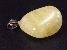 Load image into Gallery viewer, Agni Gold Danburite Silver Pendant From Tanzania - 1.1"
