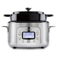 Load image into Gallery viewer, All-Clad Electric Dutch Oven, Cast Iron and Stainless Steel, 5 quart
