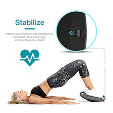 Load image into Gallery viewer, EveryMile Wobble Balance Board, Exercise Balance Stability Trainer Portable Balance Board with Handle for Workout Core Trainer Physical Therapy &amp; Gym 15.7" Diameter No-Skid Surface
