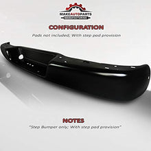 Load image into Gallery viewer, Make Auto Parts Manufacturing Step Bumper Face Bar Black Steel Rear For Chevrolet Express &amp; For GMC Savana 1500 2500 3500 2003-2020 - GM1102553
