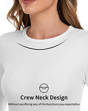 Load image into Gallery viewer, WEERTI Thermal Underwear for Women Long Johns Women with Fleece Lined, Base Layer Women Cold Weather Top Bottom（White XL）

