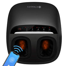Load image into Gallery viewer, Etekcity Foot Massager Machine with Heat and APP Remote, Gifts for Women Mom Men Dad, Shiatsu Deep Kneading &amp; Multi Air Compression, Relieve Foot Pain and Plantar Fasciitis, Fit up to Men Size 12
