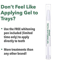 Load image into Gallery viewer, Advance+ Teeth Whitening Gel for Trays Refill Tube, 44% Carbamide Peroxide, 100ml (1 Tube = 33 Syringes!), Lasts 12 Months &amp; Beyond, Free Pen Included!
