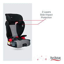 Load image into Gallery viewer, Britax Midpoint Belt-Positioning Booster Seat - 2 Layer Impact Protection - 40 to 120 Pounds - DualComfort Moisture Wicking Fabric, Gray
