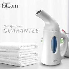 Load image into Gallery viewer, isteam Steamer for Clothes [Home Steam Cleaner] Powerful Travel Steamer 7-in-1. Handheld Garment Steamer, Wrinkle Remover. Portable Fabric Steam Iron. Clothing Accessory for USA 110-120v [H106]
