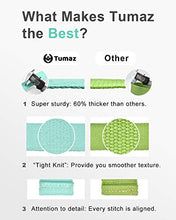 Load image into Gallery viewer, Tumaz Yoga Mat Strap, 2-in-1 Adjustable Sling - Mat Carrier &amp; Stretching Strap (15+ Colors, 2 Sizes Options) with Extra Thick, Durable and Comfy Delicate Texture [Mat NOT Included]
