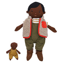 Load image into Gallery viewer, Manhattan Toy Playdate Friends Ellis Machine Washable and Dryer Safe 14 Inch Doll with Mini Bunny Stuffed Animal
