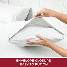 Load image into Gallery viewer, Mellanni Bed Sheet Set + Duvet Cover Set Bundle&amp;Save - Hotel Luxury 1800 Bedding - Bundle Includes: 4pcs Bed Sheet Set and 5pcs Duvet Cover Set (Queen, White)
