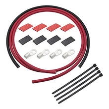 Load image into Gallery viewer, T Tocas 50A 12-48 V DC Circuit Breakers Waterproof and 6 AWG Wires 5ft Red 2ft Black
