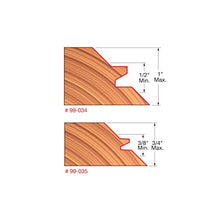 Load image into Gallery viewer, Freud 99-034 2-3/4" (Dia.) Lock Miter Bit, Perma-SHIELD Coating Red
