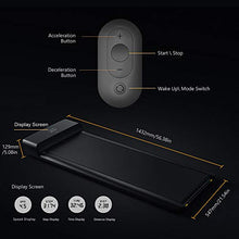 Load image into Gallery viewer, WalkingPad A1 Pro Smart Walk Folding Treadmill - Slim Foldable Exercise Fitness Equipment Under Desk Running Walking Pad Outdoor Indoor Gym
