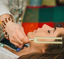 Load image into Gallery viewer, Earth &amp; Home Tuning Forks for Healing Chakra Set - 528 hz Tuning Fork with Chakra Crystals and Healing Stones - Sound Healing Instruments for Biofield Tuning, Stress Relief, &amp; DNA Repair

