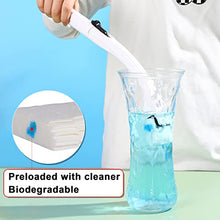 Load image into Gallery viewer, Effacera Disposable Toilet Bowl Cleaning Paper Bulk, Toilet Wand Fresh Refills for Bathroom Scrubber Cleaning Supplies - 36 Refills
