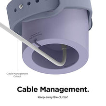 Load image into Gallery viewer, elago W2 Apple Watch Charger Stand Compatible with Apple Watch Series 6/SE/5/4/3/2/1 (44mm, 42mm, 40mm, 38mm) (Lavender Grey)
