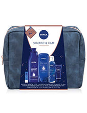 Load image into Gallery viewer, NIVEA Pamper Time Gift Set - 5 Piece Luxury Collection of Moisturizing Products and Travel Bag Included
