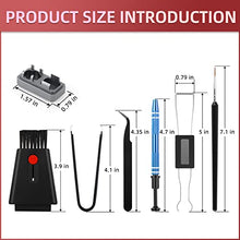 Load image into Gallery viewer, RUNJRX 32 Switches Acrylic Lube Station Tester Opener for Gateron Cherry Invyr TTC DIY Custom Mechanical Keyboard Keycap Switch Puller
