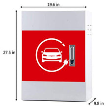 Load image into Gallery viewer, BMZX Tesla Home Charger Box Charging Cable Organizer Box Distribution Storage Box, Wall Mounting Connector Metal Box for Tesla Model S Model X Model 3 Model Y
