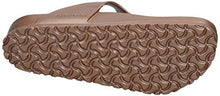 Load image into Gallery viewer, Birkenstock Women's Gizeh Metallic Copper EVA Sandals 39 (US Women's 8-8.5)
