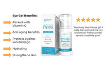 Load image into Gallery viewer, goPure Eye Gel - with Plant Stem Cells, Matrixl 3000, Aloe Vera - 1oz

