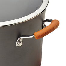 Load image into Gallery viewer, Rachael Ray Cucina Hard Anodized Nonstick Stockpot / Stock Pot - 10 Quart, Gray
