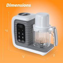 Load image into Gallery viewer, Children of Design 8 in 1 Smart Baby Food Maker &amp; Processor, Steamer, Blender, Cooker, Masher, Puree, Formula &amp; Bottle Warmer Prep System
