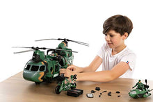 Load image into Gallery viewer, JOYIN 10-in-1 Army Helicopter Toys, Boys Military Toys, Including Helicopter with Realistic Light, Sound &amp; Handle, Bruder Trucks, Boat, Motorcycle, Army Men Action Figures and Weapon Gears, Kids Gifts
