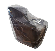 Load image into Gallery viewer, Wowfit Furniture Cover – Dust-Proof Moving Bag for Chairs, Recliners, &amp; Moving Boxes – Clear &amp; Odorless Plastic Bag for Moving – 4mil Thick Chair Cover – 34W x 42D x 65/48H Inches
